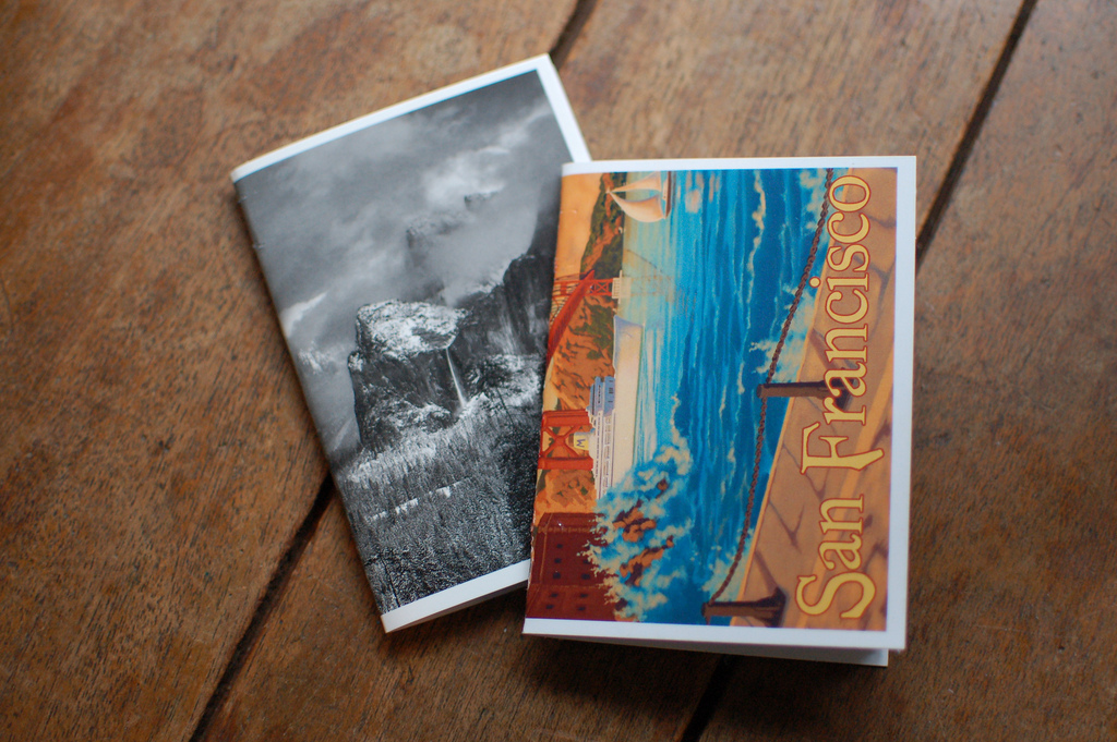 Postcard journals