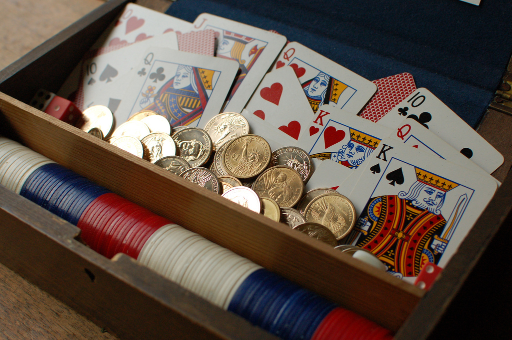 Coins and cards