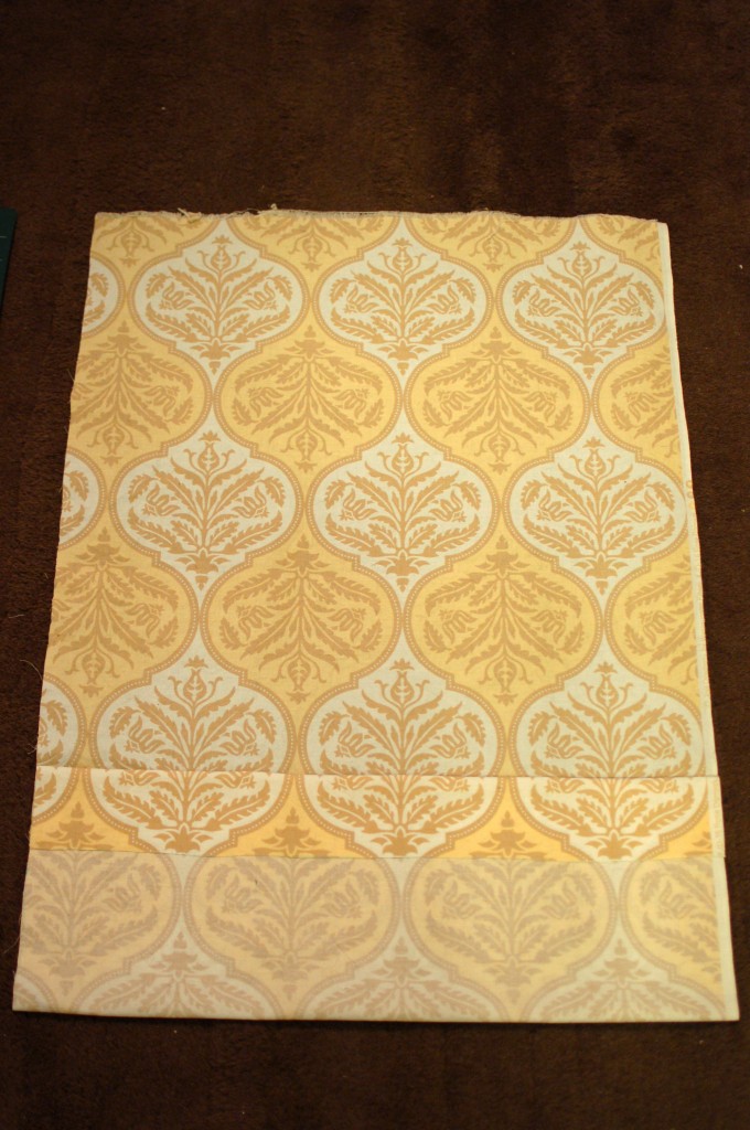 Folded fabric