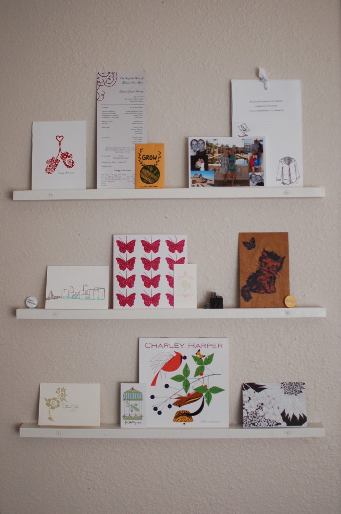 Inspiration shelves