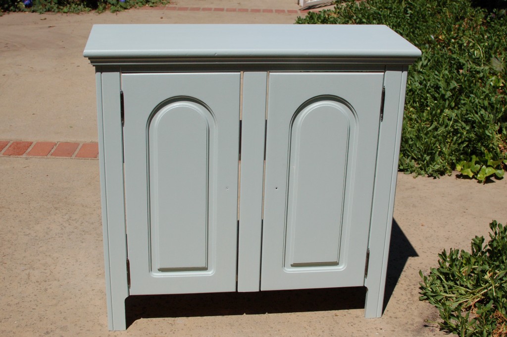 Light blue cabinet