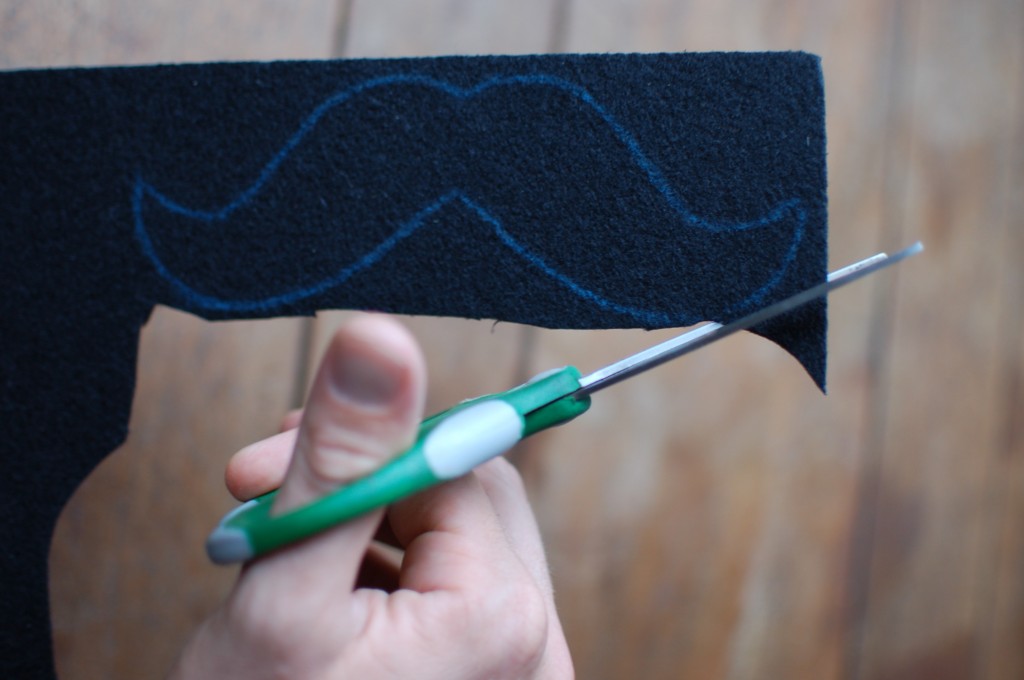 Cutting felt