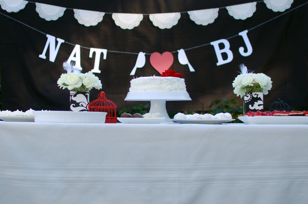 Dessert table