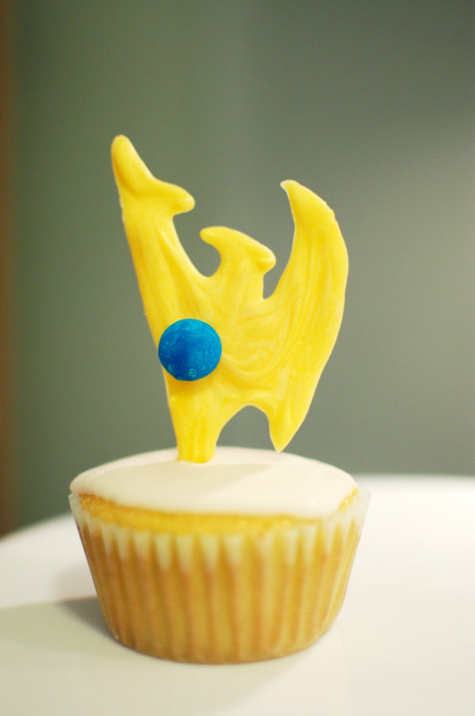 Starcraft II Protoss cupcake