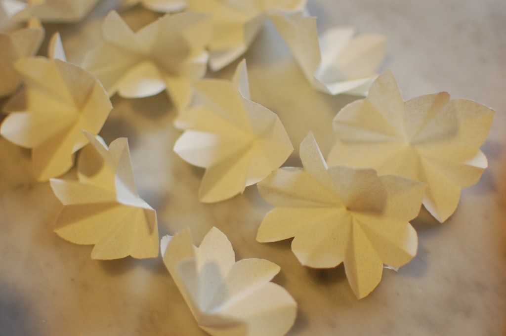 Paper flowers