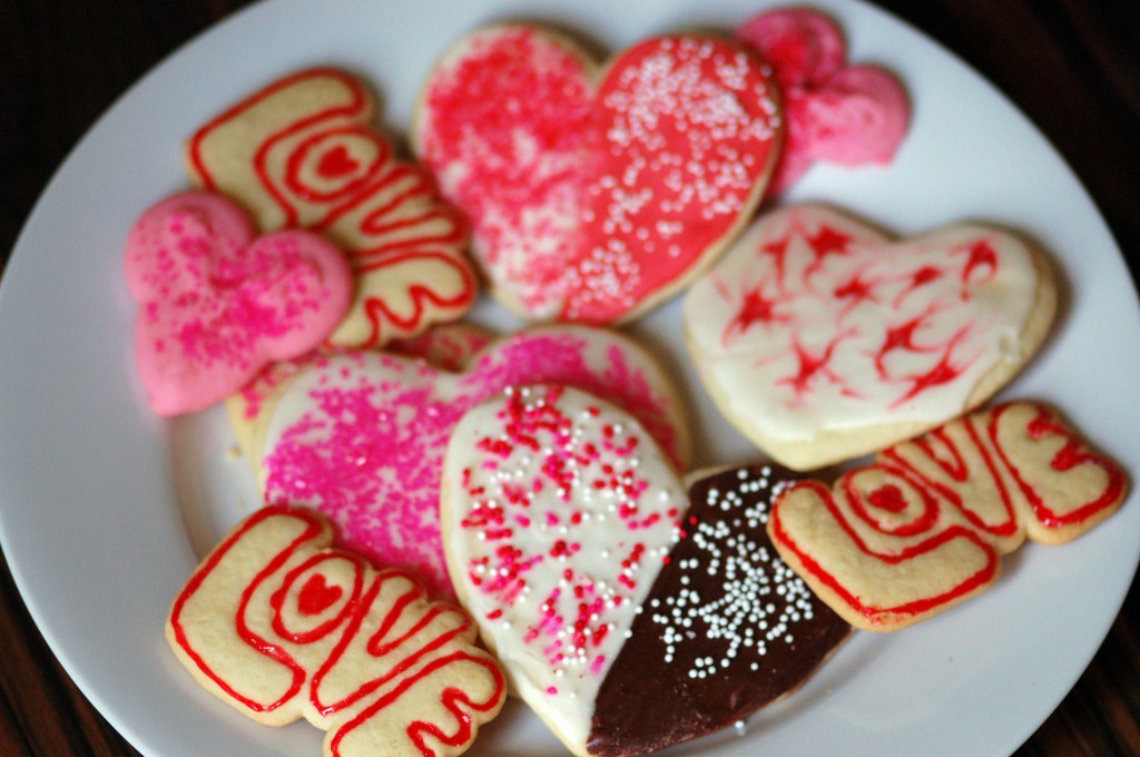 Valentine's Day cookies