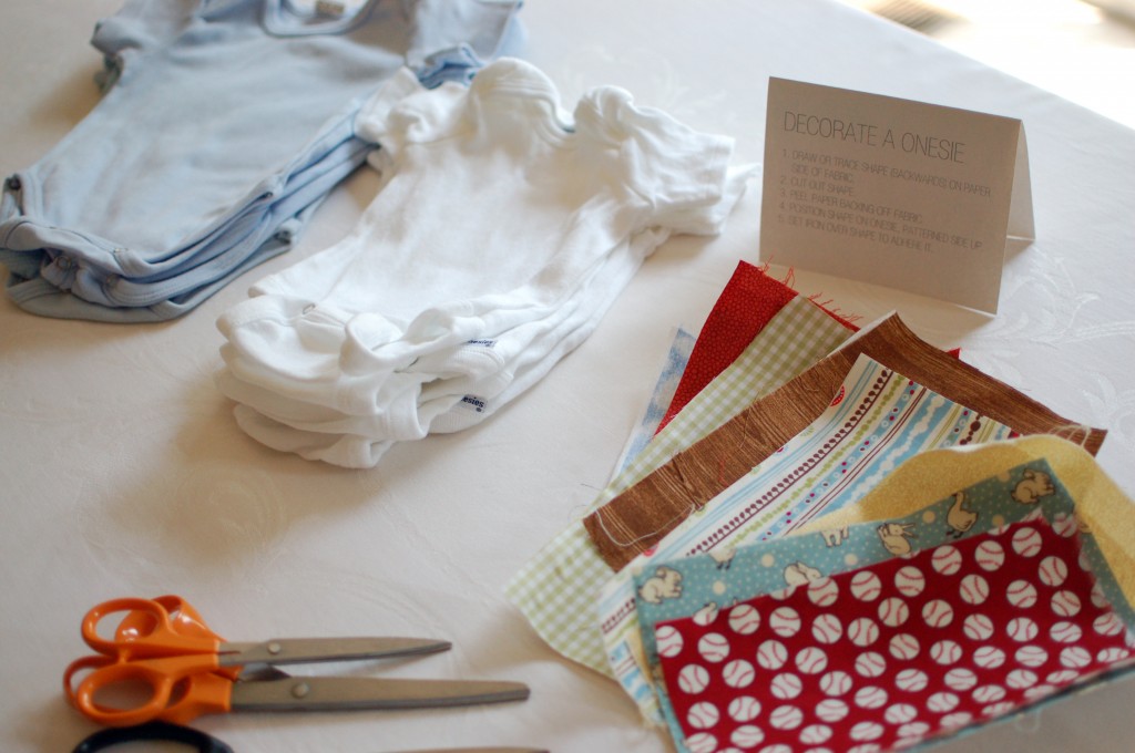 Check out how to decorate onesies at a baby shower! This is the ultimate onesie  decorating kit! 