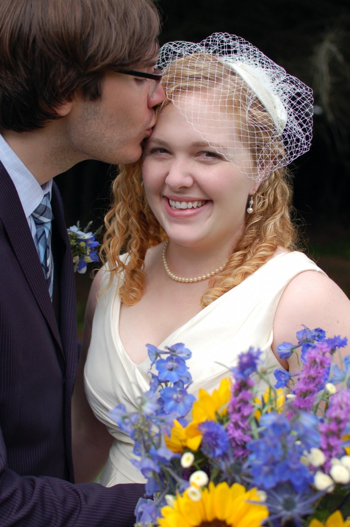 Their intimate wedding ceremony took place on the Oregon coast followed by