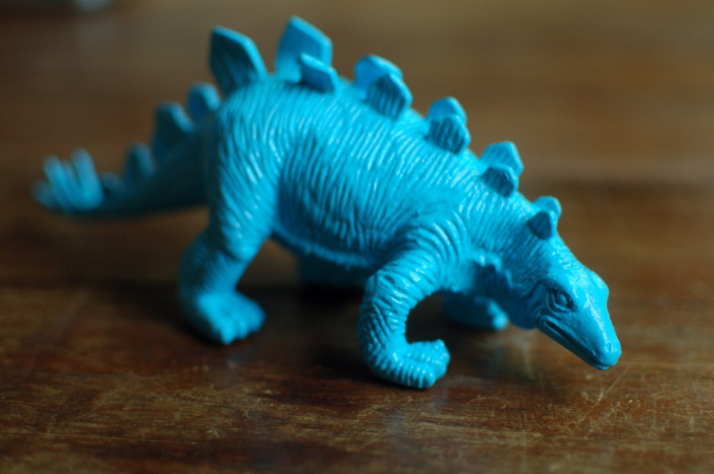 Blue dinosaur