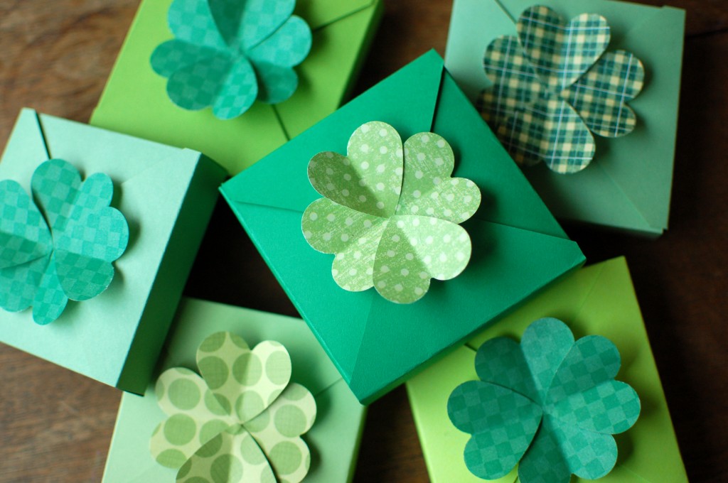 Shamrock Favor Boxes