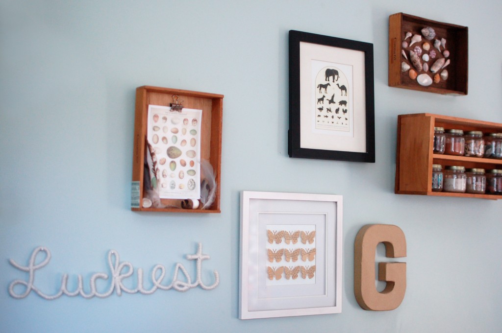 Our living room wall