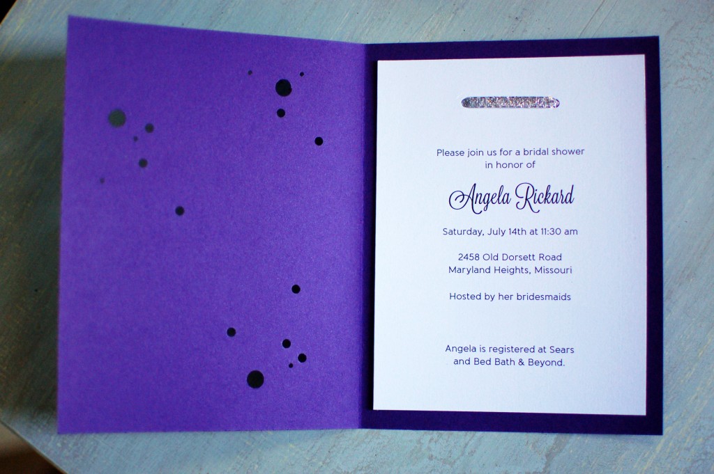 Constellation Shower Invitations