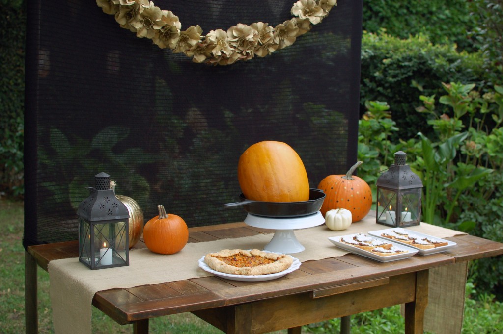 Fall appetizer table
