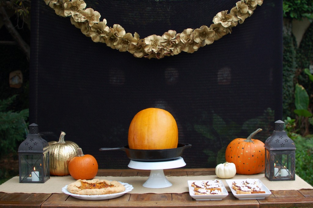 Fall appetizer table