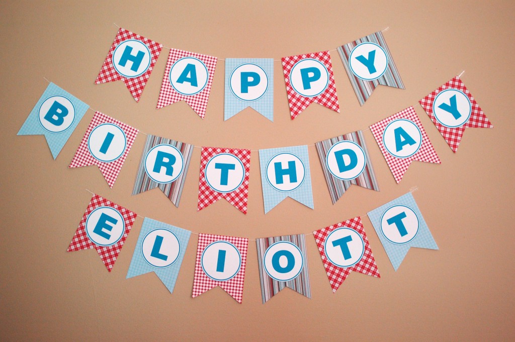 Birthday banner