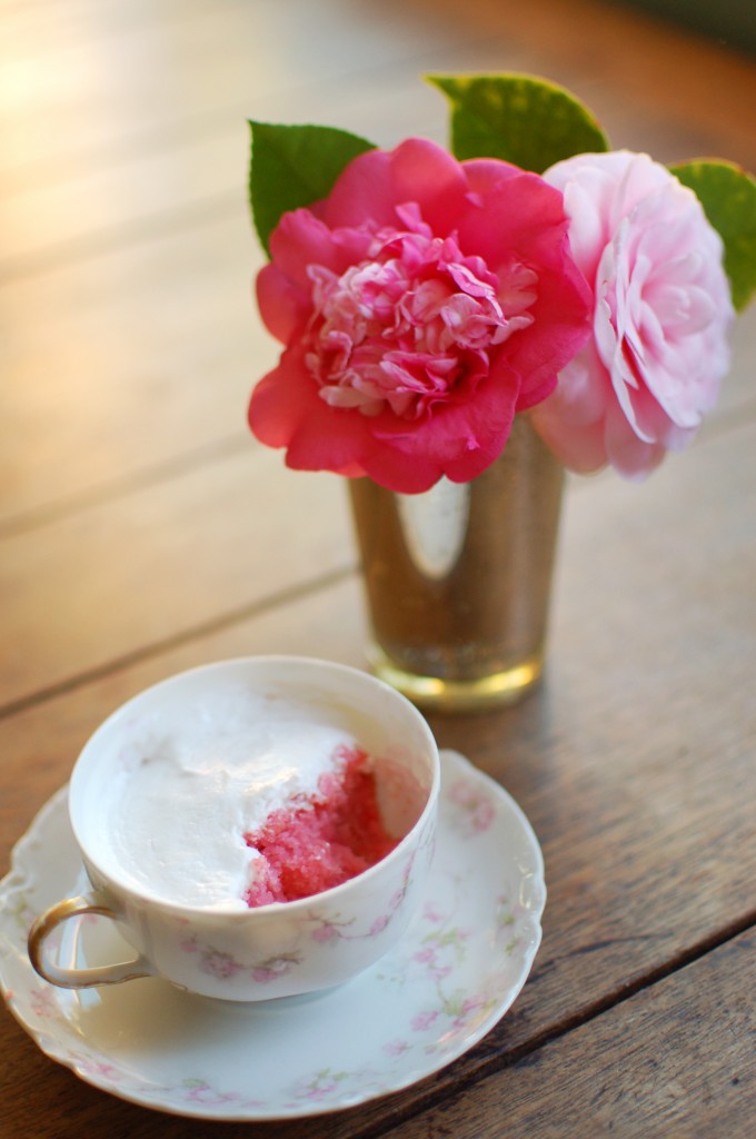 Teacup cupcake