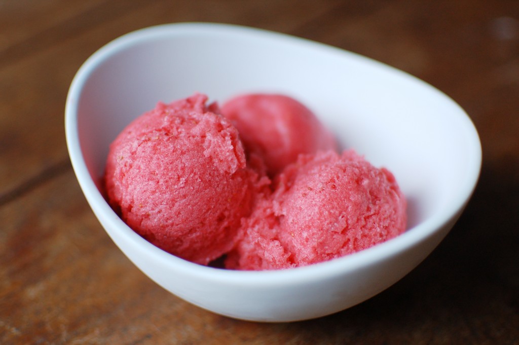 strawberry frozen yogurt | seakettle