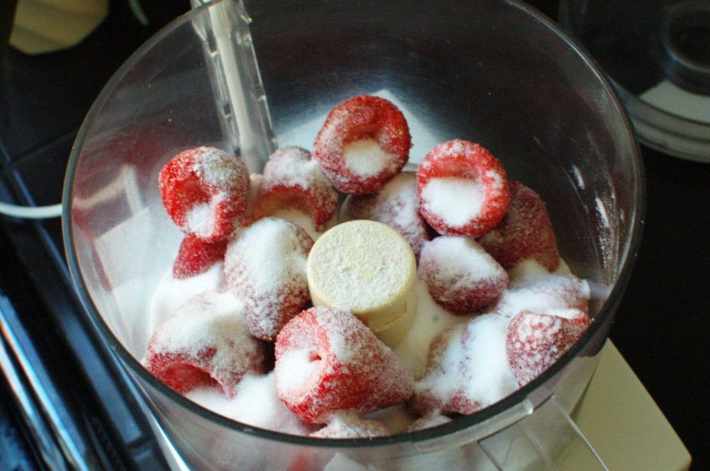 frozen strawberries with sugar | seakettle