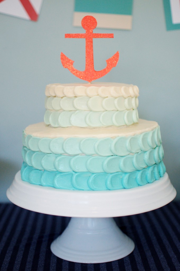 Ombre Petal Cake