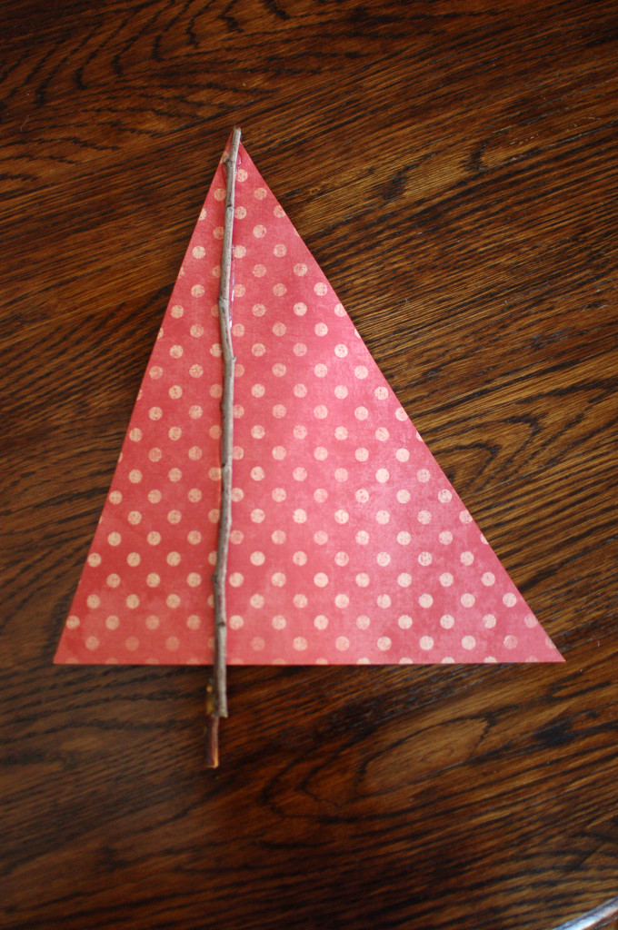 Scrapbook Paper Sail