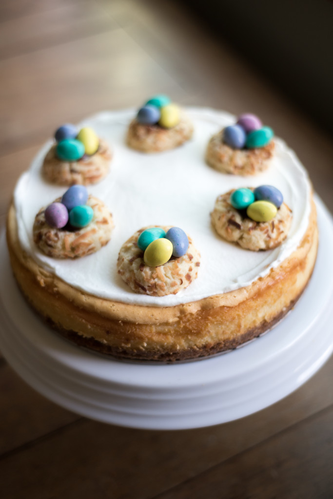 Coconut Cheesecake and Nests