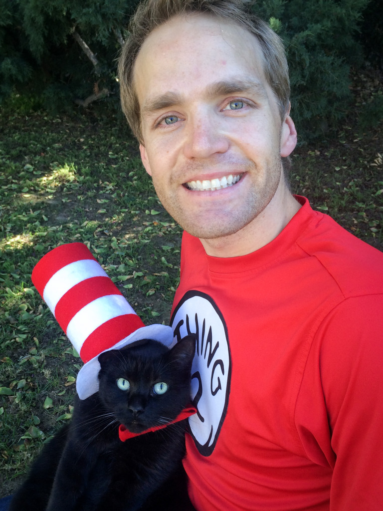 Cat in the Hat with Thing 2 Costume